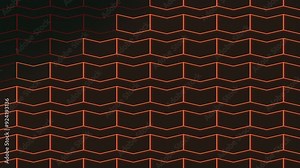 A red grid pattern created by repeating small squares, forming a larger image. The grid comprises uniformly colored red squares, repeating in a consistent pattern