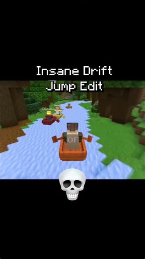 Renokas on Instagram: "Insane Drift Jump Edit Minecraft ice boat drift overtake slide jump drift fast in the air drop down epic boat drift #drift #minecraft #funny #frlegends #frlegendsgame #edit #drifting #minecraftmemes #fyp #reels #boat #boatracing"