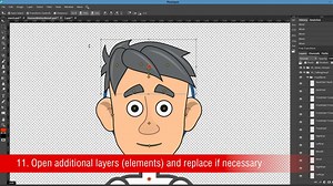 Tutorial 360 head tools for Cartoon Animator 4