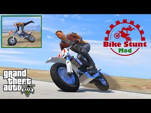 GTA 5 Motorcycle Stunts & Tricks Mod | How To Install BikeLife Mod In GTA V