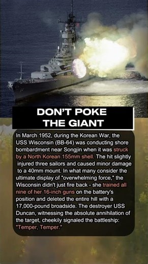 USS WISCONSIN’S REVENGE ⚔️