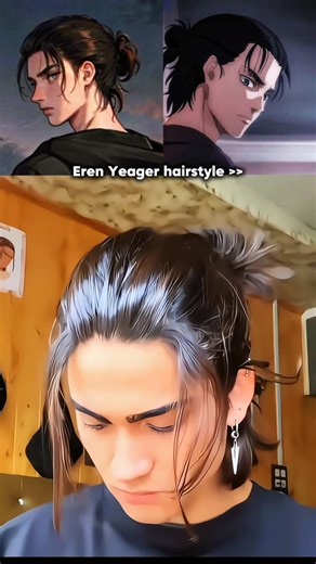𝗨𝗹𝘁𝗶𝗺𝗮𝘁𝗲 𝗚𝗹𝗼𝘄 𝗨𝗽 on Instagram: "Eren Yeager hairstyle tutorial 🔥 . . . . . Follow for more @handsome_.habits . . #glowupchallenge #glowuptips #trending #unitedkingdom #unitedstates #looks #usa #uk #canada #paris #germany #astralia #mogged #tattoo #looksmaxxing #reels #viralreels #gym #Haircut #hairdye #haircolour #hairstyles #hair"