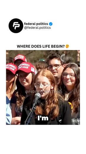 Federal Politics Daily | The Moment Everything Changes Where does a human life truly begin? It’s a question that has sparked endless debate, but the answer might be... | Instagram