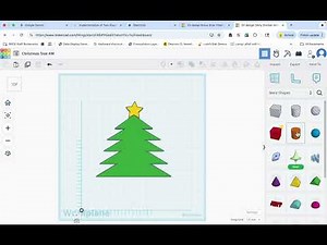 TinkerCad Christmas Tree Tutorial