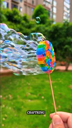how to make a bubble at home soap bubble making at home craft ideas #bubble #craft