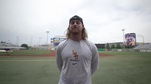 LSU's Baseball facility and meeting Tommy White