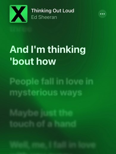 Thinking Out Loud Full Lyrics by Ed Sheeran