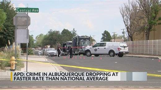 APD: Crime in Albuquerque falling at a faster rate than the national average