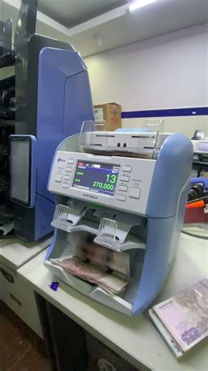 Detection counterfeit machine #currency #machine #banknotes #counterfeitnote #money #detectioncount