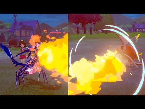 #53 Flamethrower - Pokémon move generations I-VIII