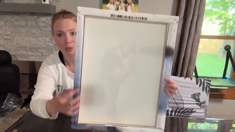 Personalized Custom Canvas Prints: Photo On Canvas (Framed 8X10) Transform Your Photos into Stunning Framed Wall Art Digitally.(Please send photos to customer service after placing an order)