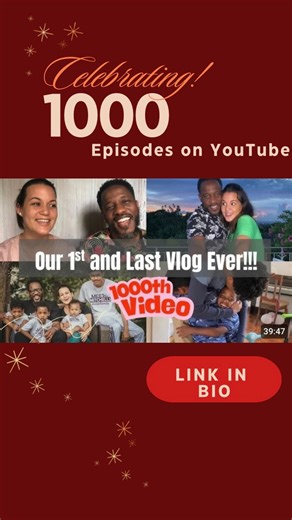 Meet The Mitchells on Instagram: "Celebrate 1000 vlogs with The Mitchells! Tami and Wayne shared throwback clips and candid moments, from cooking and gardening to heartwarming reunions and playful games. The boys meeting their one and only sister, staycations and lots more. What a journey it’s been 😊 Enjoy a nostalgic journey through their YouTube history, full of laughter, life lessons and so much growth. #MTMFamily what are some of your most memorable #MTMMoment. If you have yet to watch yest