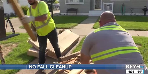 Bismarck fall clean-up curbside collection discontinued