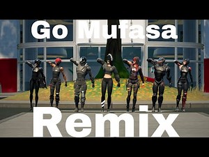Go Mufasa Remix (Official Fortnite Music Video) perfect timing