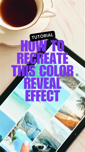 Video Up! - The powerful video editing app 🎥 | Here’s how we made this color reveal edit (hint: it’s easier than it looks) #tutorial #reveal #videoup #blackandwhite #colors #filter... | Instagram