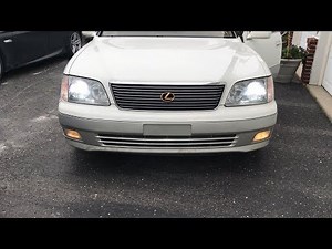 How To - Lexus LS400 Headlight Bulb Replacement