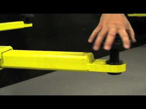 MTP-9F: Eagle Equipment 9,000 floorplate symmetric two-post lift