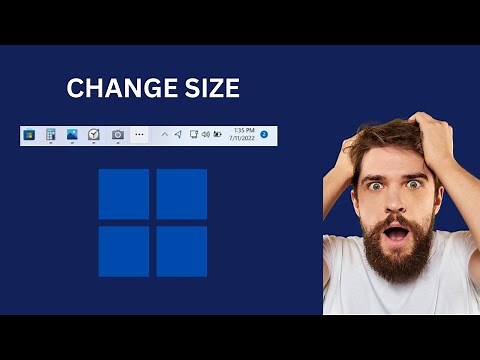 How to Change Taskbar Size on Windows 11 Using Windhawk | GearUpWindows