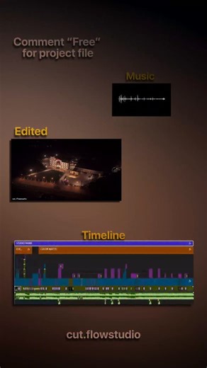editflow on Instagram: "Comment 'Free' for the file! 🔥Level up your editing game! 🚀 Is cinematic wedding sequence ki project file share kar raha hoon. Kaisa laga edit? Used with permission from @creative__frames. The video was only a reference — the final edit and project file are made by me. . . . . #reelsindia #trendingreels #viralvideo #explorepage #supportsmallcreators editingcommunity foryoupage weddingseason indianwedding cinematography weddingfilms brideandgroom weddinggoals bridalshoot