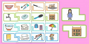 Everyday Activities Matching Game