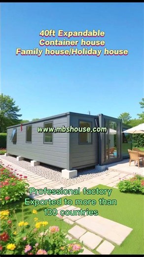 40ft Prefab Expandable Container House, Modular Container Home Made in China