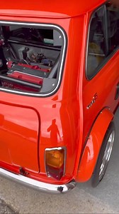 Austin mini Honda K20 turbocharged mid engine. getting ready for alignment... Owner: @mr.greanmini . . . . . #justminicooper #hondavtec #carporn | Mini Owners Club