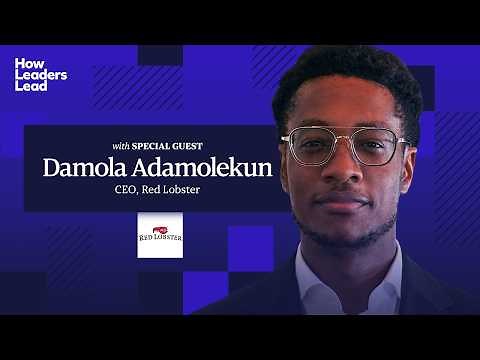 From Bankruptcy to Breakthrough: Red Lobster’s Youngest CEO Tells All