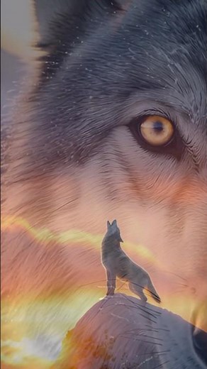 "Majestic Wolf Howl – Breathtaking Nature Short" #WolfHowl #snowwolfff #cinematicshort