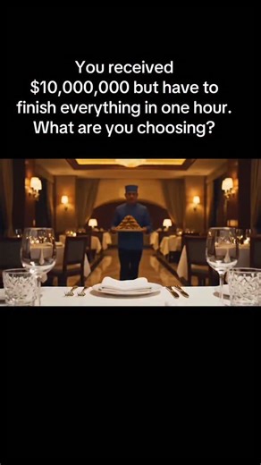 $10M if you finish it all… but the clock is ticking. What are you eating? 👀#asmr #chooseone #ReadswithKiari #Followformore➡️➡️ http://www.tiktok.com/@readswithkiari_ | Kiari Asmr