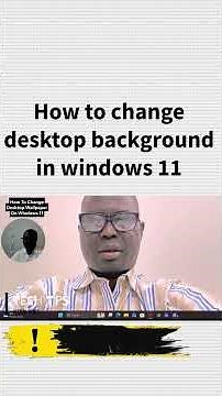 How to Change Your Desktop Background in Windows 11 (Easy Guide!) #Windows11 #TechTips