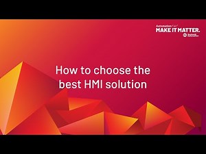 How to choose the best HMI solution