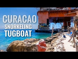 CURACAO Snorkeling Tugboat Beach [4K]