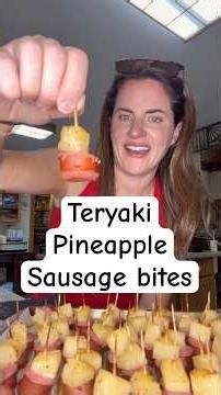 #appetizer #appetizerrecipes #easyrecipe #recipeshare #dinner #pineapple #sausage #appetizers