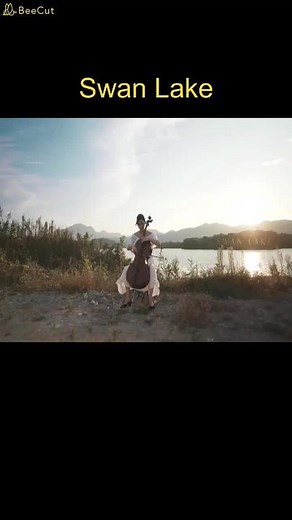 Outdoor Cello Solo at Swan Lake with Cello Deck