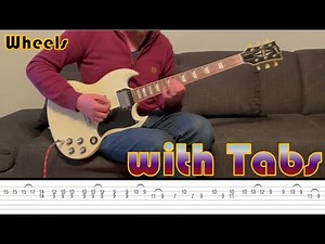 Foo Fighters - Wheels Guitar Solo (with Tabs)