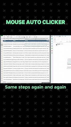 How to Create Outlook Email Drafts from Excel with an Auto Clicker