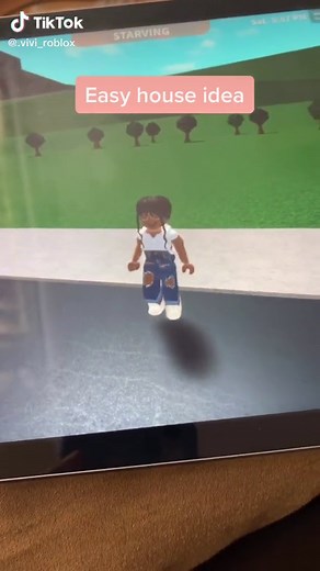 Easy house idea! Come back for the inside. :) #fyp #bloxburg #house #build #viral