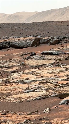 NASA's Mars Rover Captured a Stunning Ancient Landscape Frozen in Time 🔴🚀 #mars