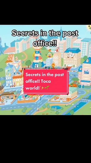 Exploring Secrets in the Post Office in Toca Life World!