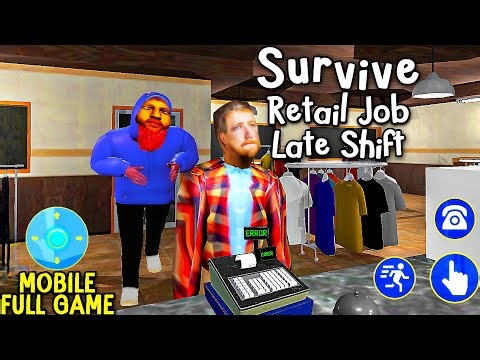 Survive Retail Job: Late Shift - PS1 Horror Game - Dressing Room Android (Full Gameplay)
