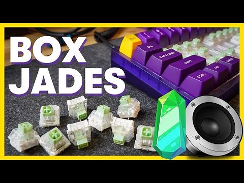 Kailh BOX JADE Sound Test & Review (SO DIFFERENT) // Stock vs Cherry MX Blue
