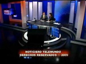 Noticiero Telemundo (sign off) / Bumper GRACIAS POR ESTAR AQUI Telemundo 2009