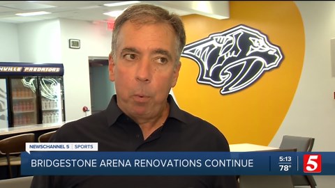 Bridgestone Arena renovations add excitement to start Predators' 2025-26 season