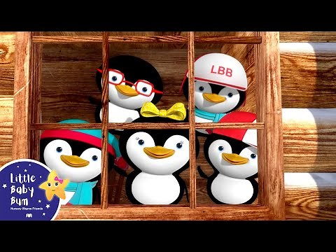 5 Little Penguins! | Little Baby Bum | Animals for Kids | Animal Cartoons