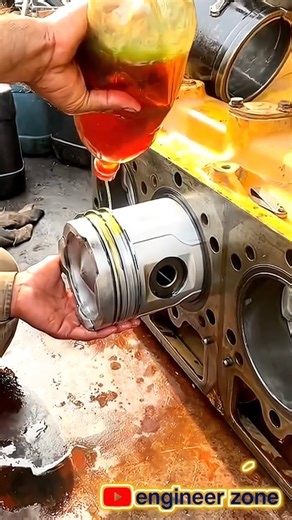 Six Cylinder Engine Piston Adjustment 🔧 | Perfect Engine Timing #Shorts