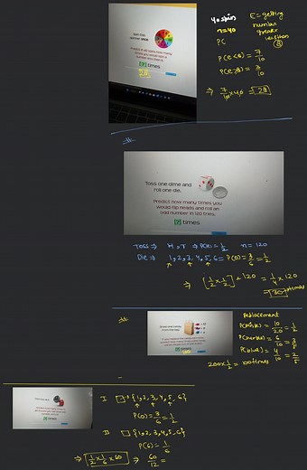 Spin this spinner once. Predict in 40 spins how many times you ... | Filo