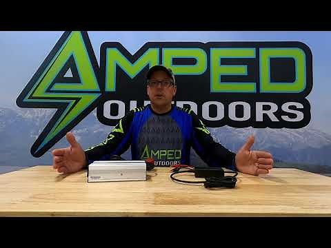 How to charge your Amped Outdoors LiFePO4 battery!