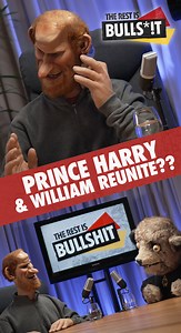 764K views · 5.7K reactions | Prince Harry and Prince William reunite??...Brand new ep of Spitting Image: The Rest Is Bulls*!t out now on YouTube! | Spitting Image | Facebook