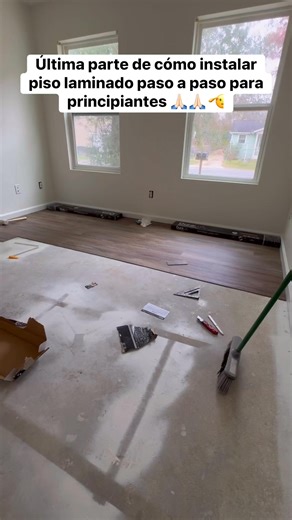 Última parte de cómo instalar piso laminado paso a paso | Ebz Remodeling