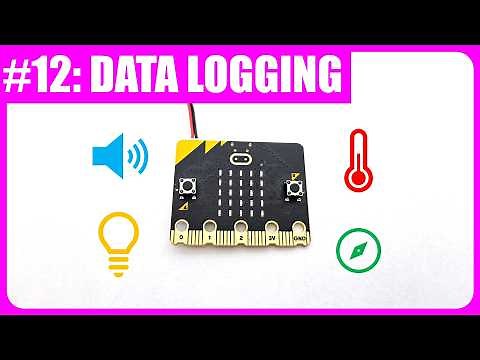 Data logging on micro:bit | Tutorial #12